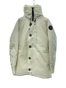 CANADA GOOSE◆BLACK LABEL CHATEAU PARKA WHITE/ダウン/2aw/XL/ポリエステル/3426MBT