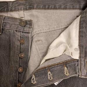 Levi’s◆501/90s/USA製/先染め/ボトム/32/コットン/GRY/501-0658の画像3