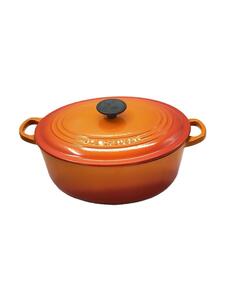 LE CREUSET◆鍋/ORN/ココット・オーバル/4.2L/27cm/ココット・オーバル/4.2L