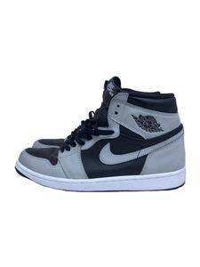 NIKE◆AIR JORDAN 1 RETRO HIGH OG_エアジョーダン 1 レトロ ハイ OG/27.5cm/GRY