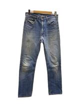 Levi’s◆ボトム/34/デニム/IDG/505/66前期/トップ裏5/黒カン/42TALON_画像1