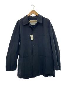 CAMIEL FORTGENS B.V.◆長袖シャツ/L/コットン/ブラック/無地/worker shirt