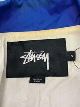 STUSSY◆ナイロンジャケット/S/ナイロン/BLU/無地/115332_画像3