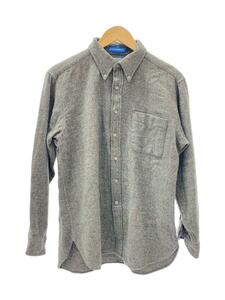 PENDLETON◆長袖シャツ/L/ウール/KHK/チェック