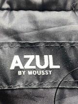 Azul by moussy◆ダウンジャケット/M/ポリエステル/BLK/無地/251EAB30-120I_画像3