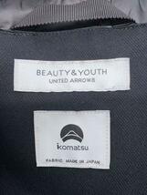 BEAUTY&YOUTH UNITED ARROWS◆ダウンジャケット/M/ポリエステル/BLK/無地/1225-114-8956_画像3