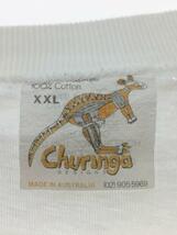 churinga/Tシャツ/XXL/コットン/ホワイト/プリント/オーストラリア先住民/アボリジニ/90s_画像3