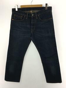 RRL◆JAPAN WOVEN SELVEDGE DENIM/ボトム/32/デニム/IDG/ジーパン