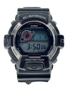 CASIO◆ソーラー腕時計・G-SHOCK/デジタル/ブラック/GW-8900