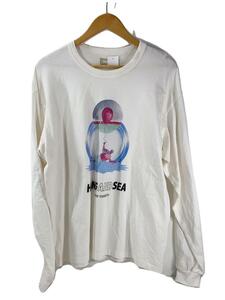 WIND AND SEA◆長袖Tシャツ/M/コットン/WHT/WDS-HANG-01