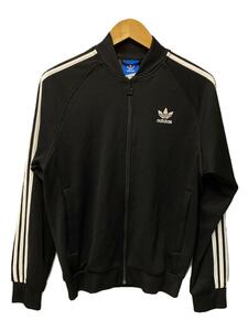 adidas◆ジャージ/L/ポリエステル/BLK/無地/BK59221