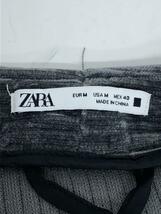 ZARA◆テーラードジャケット/M/コーデュロイ/GRY/無地_画像3