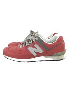 NEW BALANCE◆ローカットスニーカー/US8.5/RED/レザー/M576RED