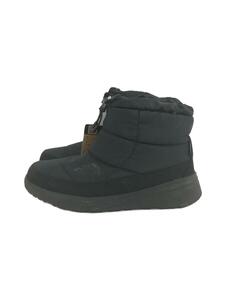 THE NORTH FACE◆W Nuptse Bootie WP VIII Short/24cm/BLK/ナイロン/NFW52273