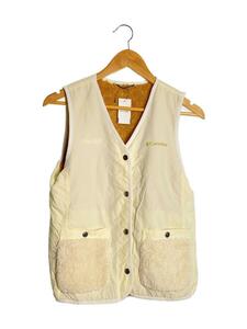 Columbia◆ROUND TOP LAKE WOMENS VEST フリースベスト/M/ポリエステル/CML/PL1355