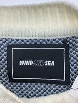 WIND AND SEA◆セーター(厚手)/M/アクリル/NVY/WDS-OWKN-23-Q2-KN-04_画像3