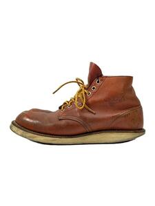 RED WING◆レースアップブーツ/US8.5/BRW/レザー/8166