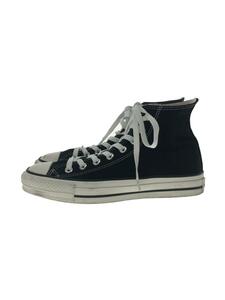 CONVERSE◆ハイカットスニーカー/US6.5/BLK/キャンバス/made in JAPAN/オールスター