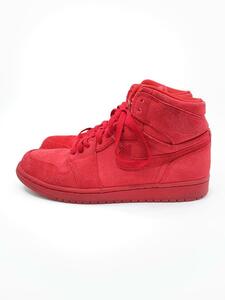 NIKE◆AIR JORDAN 1 RETRO HIGH/エアジョーダンレトロハイ/レッド/332550-603/26.5c