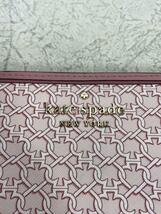 kate spade new york◆長財布/レザー/PNK/総柄/レディース/WLRU6295_画像3