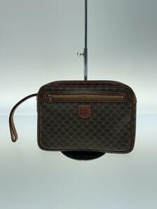 CELINE* second bag / leather /BRW/ total pattern /M05/ Macadam pattern 