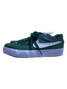 NIKE◆SB POGO PLUS PRM_エスビー ポゴ プラス プレミアム/24cm/緑/スウェード