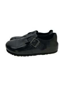 BIRKENSTOCK◆シューズ/22.5cm/ブラック/黒/レザー/サンダル/ロンドン/LONDON