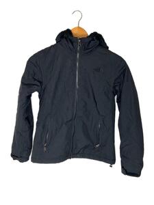THE NORTH FACE◆COMPACT NOMAD JACKET_コンパクトノマドジャケット/S/ナイロン/BLK/無地