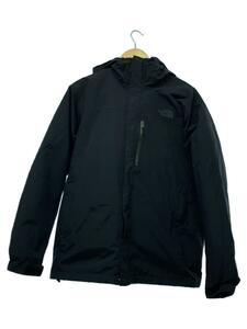 THE NORTH FACE◆ZEUS TRICLIMATE JACKET_ゼウストリクライメイトジャケット/XL/ナイロン/BLK/無地