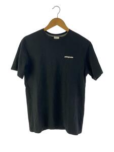 patagonia◆Tシャツ/XS/コットン/BLK/プリント