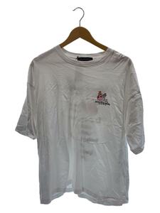 Mark Gonzales◆Tシャツ/L/コットン/WHT/ホワイト/半袖/プリント/