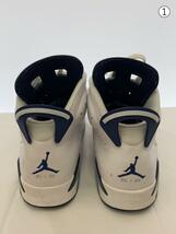 NIKE◆AIR JORDAN 6 RETRO_エア ジョーダン 6 レトロ/27.5cm/WHT_画像6