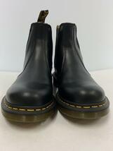 Dr.Martens◆チェルシーブーツ/ブーツ/UK7/BLK/レザー/2976_画像6