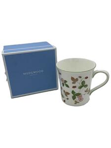 WEDGWOOD◆洋食器その他/WHT/マグカップ/ワイルドストロベリー