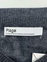 Plage◆セーター(薄手)/-/ウール/GRY/22-080-922-7110-3-0_画像3