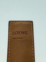 LOEWE◆バングル/レザー/ブラック/レディース/スラップ ブレスレット スモール_画像2