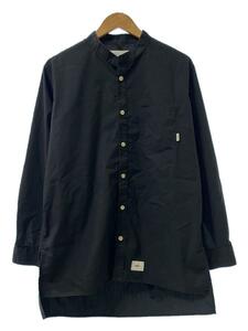 WTAPS◆18SS/KULTUR/長袖シャツ/2/ブラック/181TQDT-SHM06