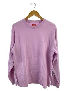 Supreme◆22AW/Supreme Cut Out L/S Top/長袖Tシャツ/M/コットン/PNK