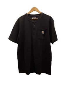 Carhartt◆Tシャツ/M/コットン/BLK/無地/K84-BLK