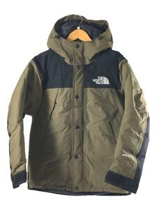 THE NORTH FACE◆MOUNTAIN DOWN JACKET_マウンテンダウンジャケット/S/ゴアテックス/KHK