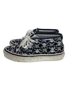 VANS◆ハイカットスニーカー/24.5cm/BLK/キャンバス/721277