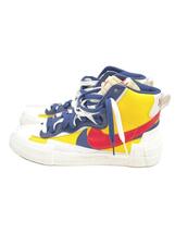 NIKE◆BLAZER MID SACAI/ブレーザーミッドサカイ/イエロー/BV0072-700/28cm/YLW_画像1