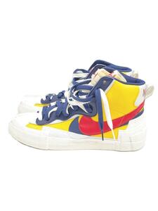 NIKE◆BLAZER MID SACAI/ブレーザーミッドサカイ/イエロー/BV0072-700/28cm/YLW