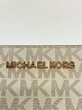 MICHAEL KORS◆2つ折り財布/-/BEG/総柄/レディース/35F8GTVF2B_画像3