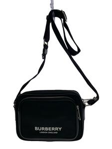 BURBERRY LONDON◆ショルダーバッグ/ナイロン/BLK/8049094