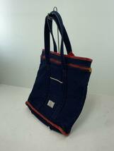 革蛸布袋謹製/24oz DENIM TOTE/リジットデニムトートバッグ/コットン/IDG/無地_画像2