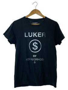 LUKER BY NEIGHBORHOOD◆Tシャツ/S/コットン/BLK