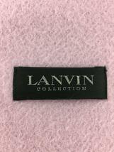 LANVIN COLLECTION◆マフラー/カシミア/PUP/無地/レディース_画像2