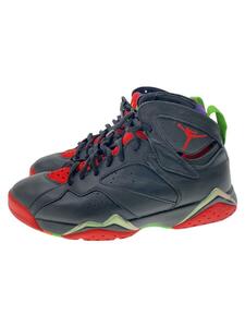 NIKE◆AIR JORDAN 7 RETRO/エアジョーダンレトロ/ブラック/304775-029/27.5cm/BLK/