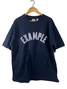 EXAMPLE◆Tシャツ/XL/コットン/NVY